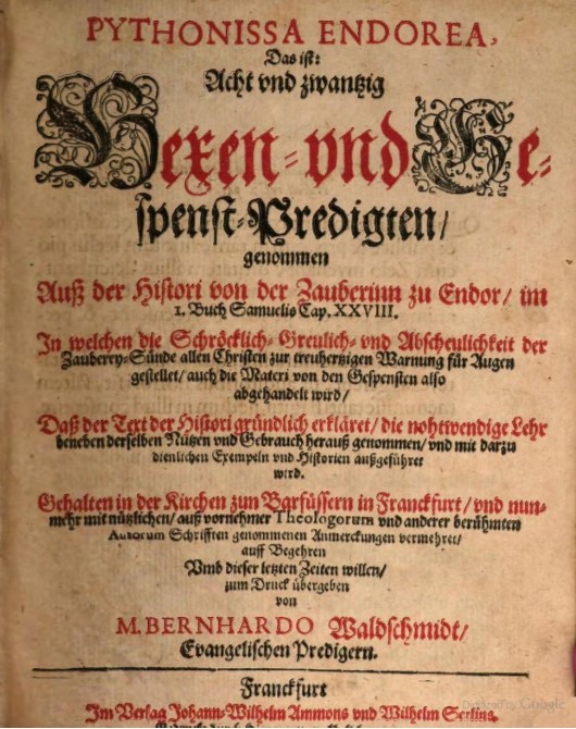 Hexenpredigten
